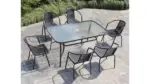 A-2 DINING TABLE 6PAX SET OUTDOOR (HIL) - Image 2