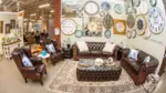 7 SEATER LEATHER SOFA SET WITH 3PC COFFEE TABLE SET (4+2+1) B-202