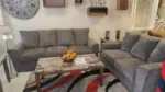 STAIRATT 5 SEATER FABRIC SOFA SET 28598