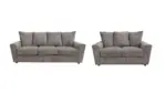 STAIRATT 5 SEATER FABRIC SOFA SET 28598