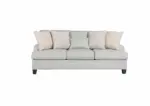 BRALYNN 6 SEATER FABRIC SOFA SET WITH OTTOMAN 35196