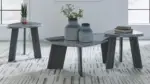 OCCASIONAL TABLE SET 3PC BLUEBOND