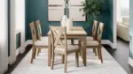 SANBRIAR DINING SET WITH 6 CHAIRS