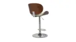 ALL UPH SWIVEL BARSTOOL BELLATIER (ASH)