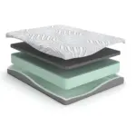 M59141W2 KING MATTRESS 8 INCH MEMORY FOAM (ASH)