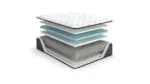 M57141W2 KING MATTRESS ULTRA LUXURY MEM FOAM (ASH)