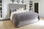 SORINELLA UPHOLSTERED KING BED