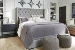 SORINELLA UPHOLSTERED KING BED