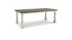 HAVALANCE DINING SUITE WITH 8 CHAIRS AND SERVER