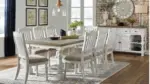 HAVALANCE DINING SUITE WITH 8 CHAIRS AND SERVER