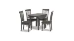 SHULLDEN DROP LEAF DINING SET WITH 4 CHAIRS