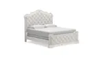 ARLENDYNE BEDROOM SUITE ( BED + 2 NIGHTSTANDS + MIRRORED DRESSER + CHEST OF DRAWERS)