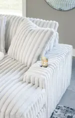 STUPENDOUS SECTIONAL SOFA SET WITH OTTOMAN