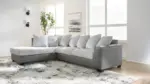 CLAIRETTE COURT LEFT ARM FACING CHAISE SECTIONAL SOFA