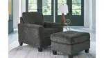 ERINSLANE SOFA SET WITH OTTOMAN