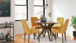 LYNCOTT ROUND DINING SET WITH 4 CHAIRS