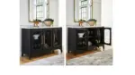 WELLTERN DINING SET WITH 8 CHAIRS AND A SERVER