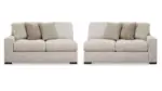 BALLYTON SECTIONAL SOFA SET WITH OTTOMAN