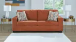 AVIEMORE 6 SEATER SOFA SET - SPICE