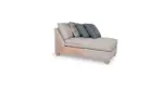HUNTSWORTH SECTIONAL SOFA SET - DOVE GRAY