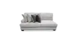 RAWCLIFFE SECTIONAL SOFA SET WITH OTTOMAN