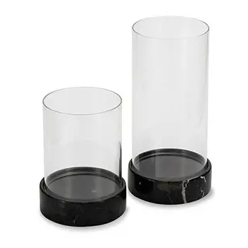 A52000226 CANDLE HOLDER SET 2PC(ASH)