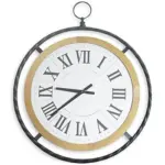 A58000448 WALL CLOCK (ASH)