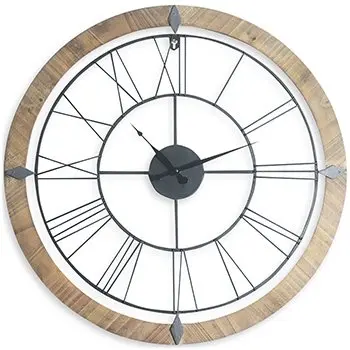 A58000451 WALL CLOCK (ASH)