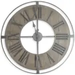 A58000455 WALL CLOCK (ASH)