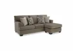 3 SEATER SECTIONAL STONEMEADE NUTMEG FABRIC SOFA SET 5950518