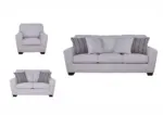 CASHTON 6 SEATER FABRIC SOFA SET 40699