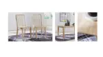 GLEANVILLE DINING SET WITH 6 CHAIRS