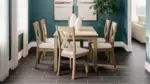 SANBRIAR DINING SET WITH 6 CHAIRS