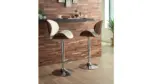 ALL UPH SWIVEL BARSTOOL BELLATIER (ASH)