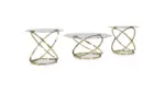 OCCASIONAL TABLE 3PC SET CRIMONTI (ASH) T273-13