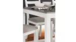 STONEHOLLOW DINING SET WITH 4 CHAIRS AND A BENCH
