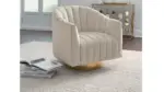 A3000241 SWIVEL ACCENT CHAIR PENZLIN (ASH)