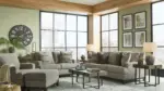 KAYWOOD 6 SEATER SOFA SET