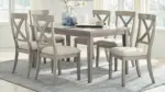 PARELLEN DINING SET WITH 6 CHAIRS
