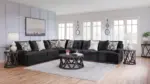 LAVERNET 4 PIECE SECTIONAL SOFA SET