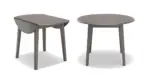 SHULLDEN DROP LEAF DINING SET WITH 4 CHAIRS