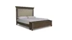 JOHNELLE BEDROOM SUITE (BED + 2 NIGHTSTANDS + MIRRORED DRESSER + CHEST OF DRAWERS)
