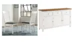 WESTCONI DINING SET WITH 8 CHAIRS