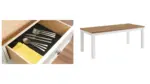 WESTCONI DINING SET WITH 8 CHAIRS