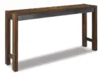 TOORJIN COUNTER HEIGHT DINING SET WITH 3 STOOLS