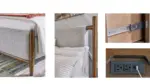 LYNCOTT BEDROOM SUITE (BED + 2 NIGHTSTANDS + MIRRORED DRESSER + CHEST OF DRAWERS)