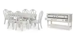 MONTELAINE DINING SUITE WITH 6 CHAIRS AND A SERVER