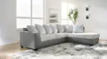 CLAIRETTE COURT RIGHT ARM FACING CHAISE SECTIONAL SOFA