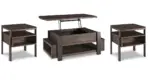 VAILBRY LIFT-TOP COFFEE TABLE SET