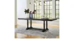 WELLTERN DINING SET WITH 8 CHAIRS AND A SERVER